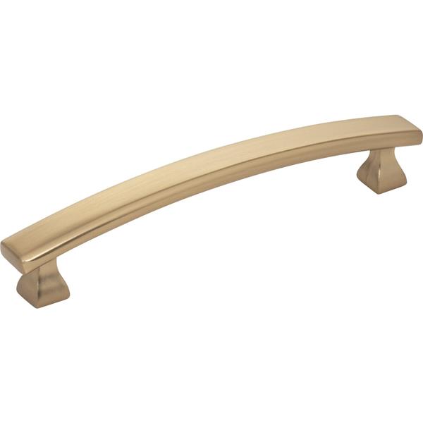 Elements - 128 mm Center-to-Center Square Hadly Cabinet Pull