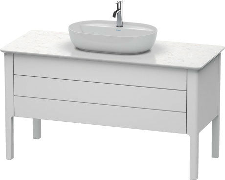 Duravit - Luv 52 5/8" Floorstanding Two Drawer Single Vanity Cabinet, Sink Sold Separately