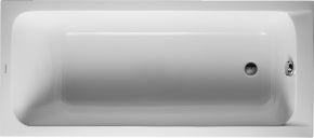 Duravit - D-Code 63" x 27 1/2" Rectangular Drop In Bathtub in White Acrylic