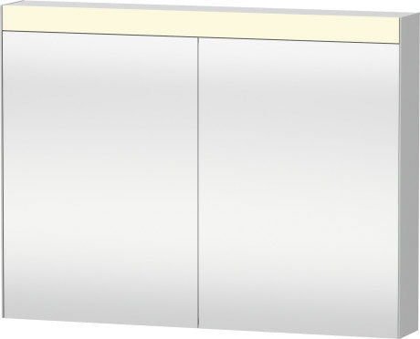 Duravit - Light & Mirror 39 3/4" x29 7/8" 1 Left 1 Right Hinge 2 Door LED Rectangular Medicine Cabinet