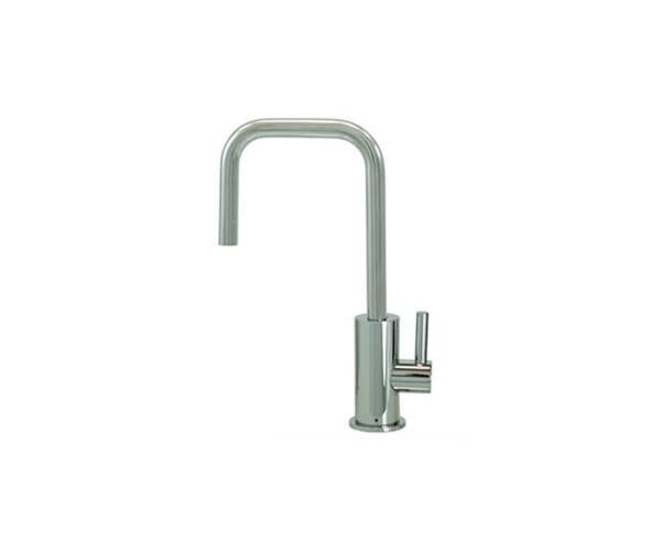 Mountain Plumbing - Point-of-Use Drinking Faucet with Contemporary Round Body & Handle (90° Spout)