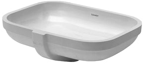 Duravit - Happy D.2 18 7/8" Rectangular Undermount Sink in White