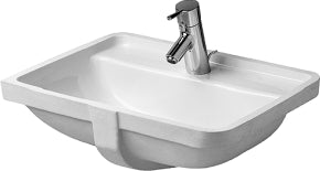 Duravit - Starck 3 20 5/8" Rectangular Undermount Sink in White