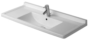 Duravit - Starck 3 41 3/8" Rectangular Wall Mounted Sink in White