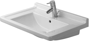 Duravit - Starck 3 27 1/2" Rectangular Wall Mounted Sink in White