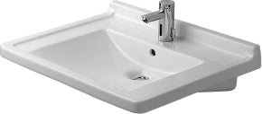 Duravit - Starck 3 27 1/2" Rectangular Wall Mounted Sink in White