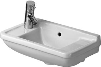 Duravit - Starck 3 19 5/8" Rectangular Wall Mounted Sink in White