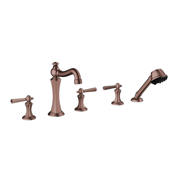 Santec - Hana Trim - Roman Tub Filler With Hand Shower