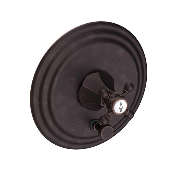 Newport Brass - Metropole Balanced Pressure Tub & Shower Diverter Plate with Handle. Less Showerhead, arm and flange.