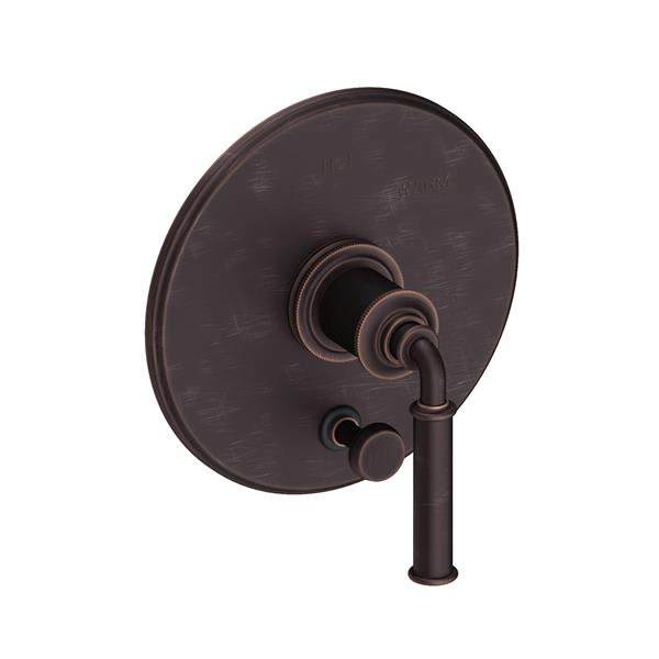 Newport Brass - Taft Kitchen Balanced Pressure Tub & Shower Diverter Plate with Handle. Less Showerhead, arm and flange.
