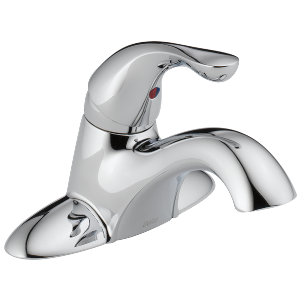 Delta - Classic Single Handle Tract-Pack Centerset Bathroom Faucet
