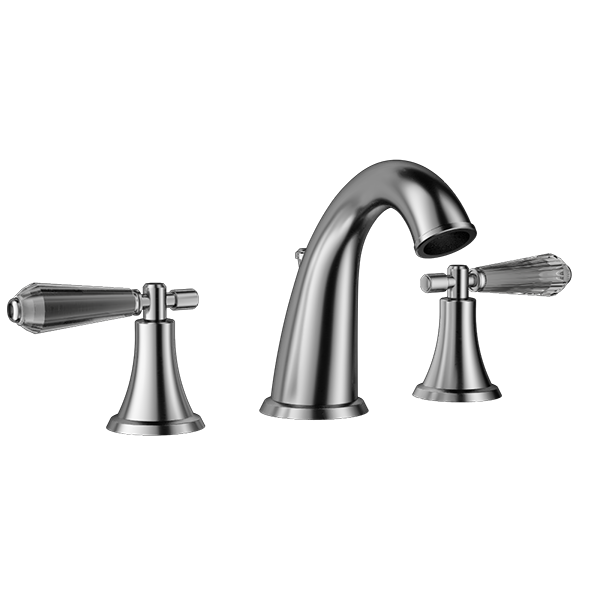 Santec - Evelyn Crystal Widespread Lavatory Set