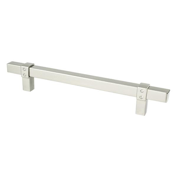 Berenson - Rivet Rebel 160mm CC Brushed Nickel Pull
