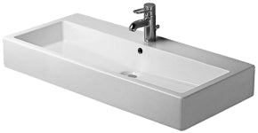 Duravit - Vero 39 3/8" Rectangular Wall Mounted Sink in White