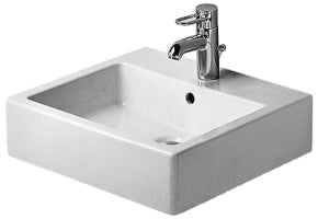 Duravit - Vero 19 5/8" Rectangular Wall Mounted Sink in White