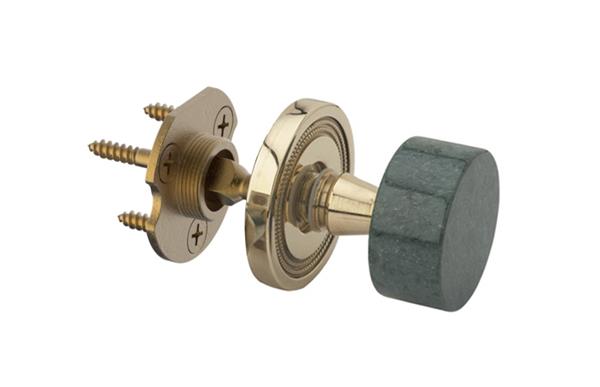 Phylrich - Green Marble Door Knob - Half Dummy
