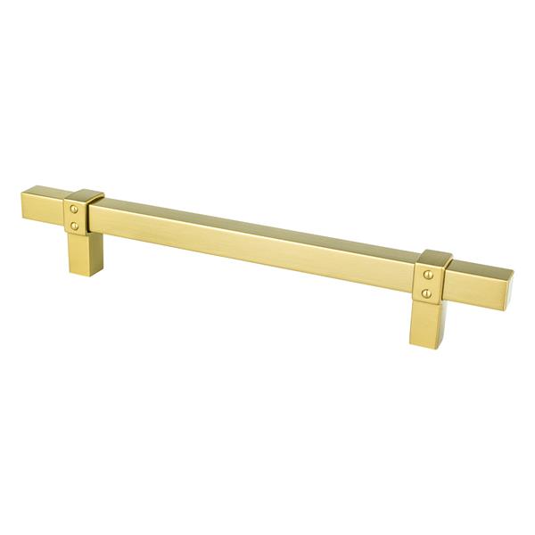 Berenson - Rivet Rebel 160mm CC Modern Brushed Gold Pull