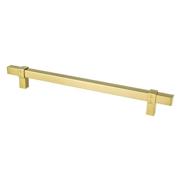 Berenson - Rivet Rebel 224mm CC Modern Brushed Gold Pull
