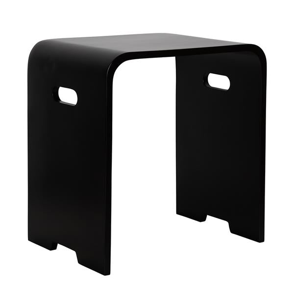 Lacava - Sottile Stool Made Of Solid Surface. W:16 Inch D: 11 3/4 Inch H:17 Inch