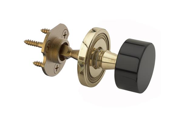 Phylrich - Black Onyx KDoor Knob - Half Dummy