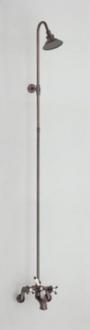 Cheviot - Tub & Shower Combo, Cross Handles