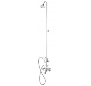 Cheviot - Tub & Shower Combo W/ Hand Shower, Cross Handles