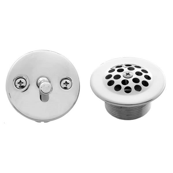 Jaclo - Trip Lever Faceplate and Grid Strainer with 1-1/2 Inch Coarse Thread Body