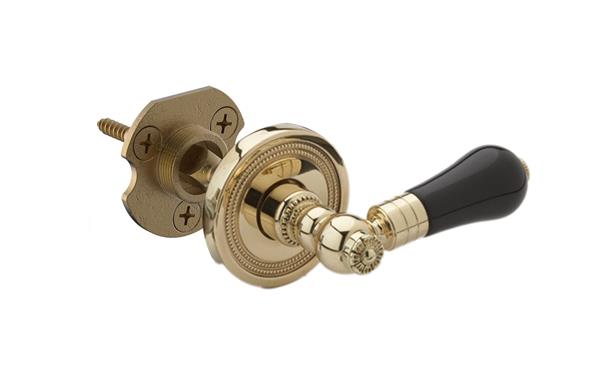 Phylrich - Black Onyx Door Lever - Half Dummy