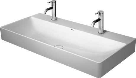 Duravit - DuraSquare 39 3/8" Rectangular Wall Mounted Sink in White