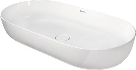 Duravit - Luv 31 1/2" Oval Vessel Sink in White