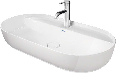 Duravit - Luv 31 1/2" Oval Vessel Sink in White