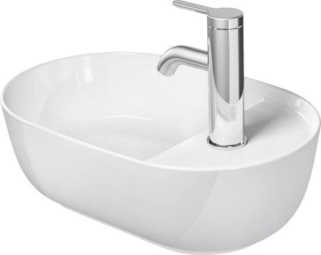 Duravit - Luv 16 1/2" Oval Vessel Sink in White