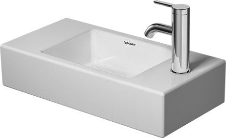 Duravit - Vero 19 5/8" Rectangular Wall Mounted Sink in White
