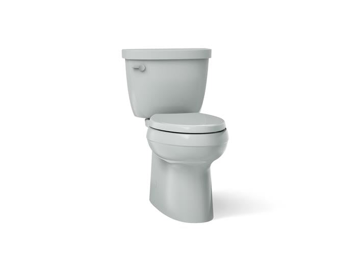 Kohler - Cimarron Class Five Two-Piece Elongated Toilet With Skirted Trapway, 1.28 Gpf
