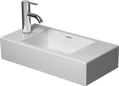 Duravit - Vero 19 5/8" Rectangular Wall Mounted Sink in White