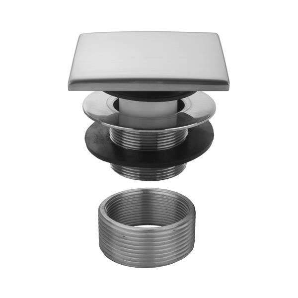 Jaclo - Square Top Toe Control Tub Drain