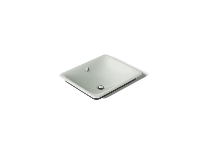 Kohler - Iron Plains 18-1/2 Inch Rectangular Drop-In/Undermount/Vessel Bathroom Sink With Overflow