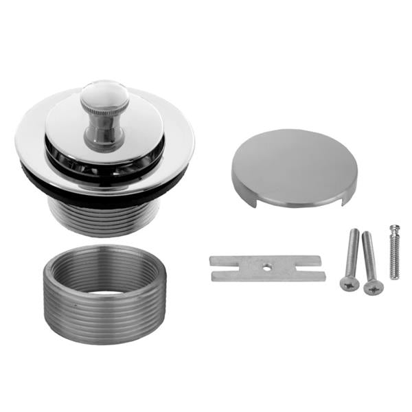 Jaclo - Lift and Turn Tub Drain Strainer with Faceplate (No Hole)