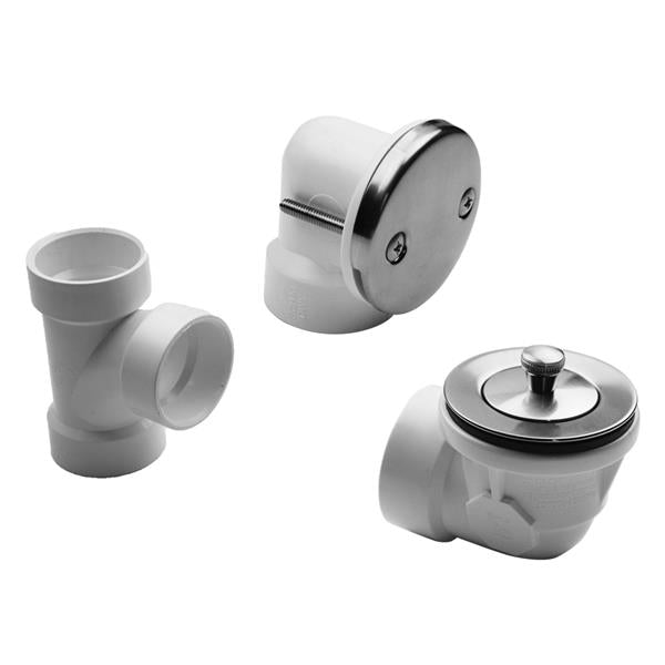 Jaclo - Lift And Turn Drain Strainer With Faceplate (Two Hole) Half Kit