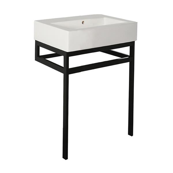 Lacava - Aquagrande Optional Wood Slatted Shelf For Metal Console Stand Aqg-Bx-24