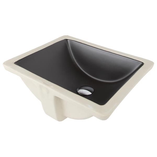 Lacava - Spring Under-Counter Porcelain Bathroom Sink With An Overflow