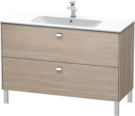 Duravit - Brioso 48" Two Drawer Single Vanity Cabinet, Sink Sold Separately