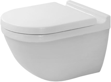 Duravit - Starck 3 1.6/0.8 GPF Dual Flush ADA Compliant Elongated Wall Mounted Toilet
