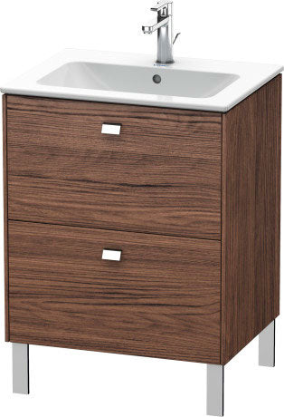 Duravit - Brioso 24 3/8" Two Drawer Single Vanity Cabinet, Sink Sold Separately