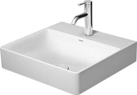 Duravit - DuraSquare 19 5/8" Rectangular Wall Mounted Sink in White