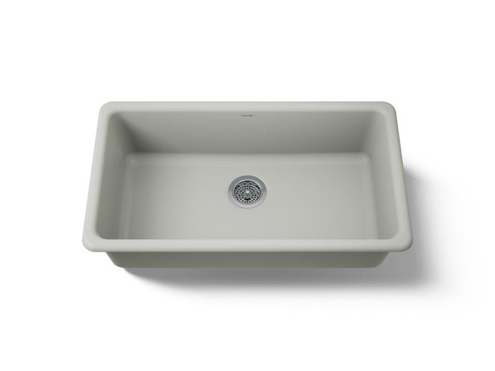 Kohler - Iron/Tones 33 Inch Top/Undermount Single Bowl Kitchen Sink