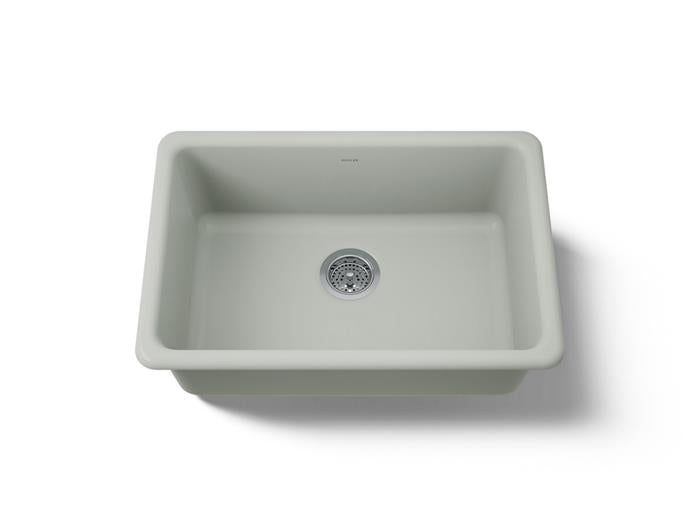Kohler - Iron/Tones 27 Inch Top/Undermount Single Bowl Kitchen Sink