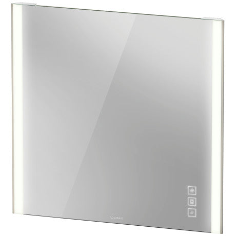 Duravit - XViu Icons Control LED Mirror in Matte Black, 2700K - 6500K