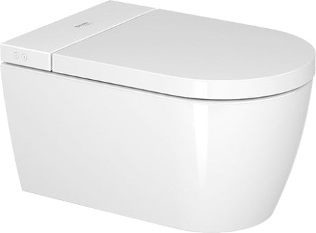 Duravit - ME by Starck 1.28/0.8 GPF Dual Flush Rimless ADA Compliant Elongated Wall Mounted Toile