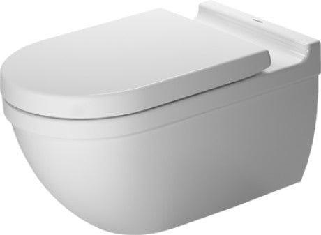 Duravit - Starck 3 1.6/0.8 GPF Dual Flush ADA Compliant Elongated Wall Mounted Toilet